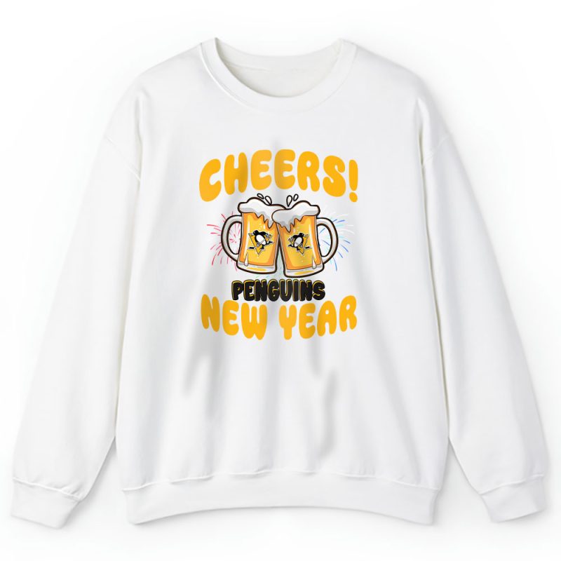 Pittsburgh Penguins Happy New Year NHL Gift For Fan Hello 2025 Unisex Sweatshirt TAS24076