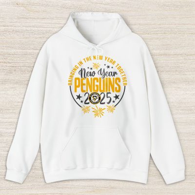 Pittsburgh Penguins Howdy New Year NHL Bringing In The New Year Together Unisex Hoodie TAH24078