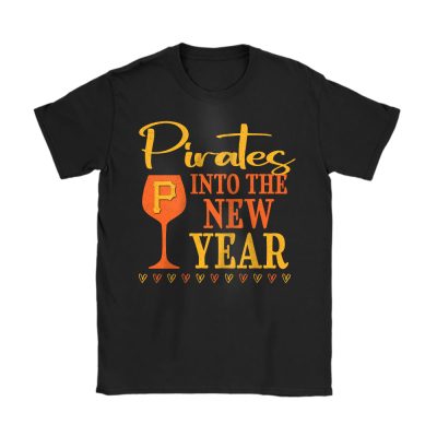 Pittsburgh Pirates Happy New Year MLB Gift For Fan Cheers To A New Year Unisex T-Shirt Cotton Tee TAT24066