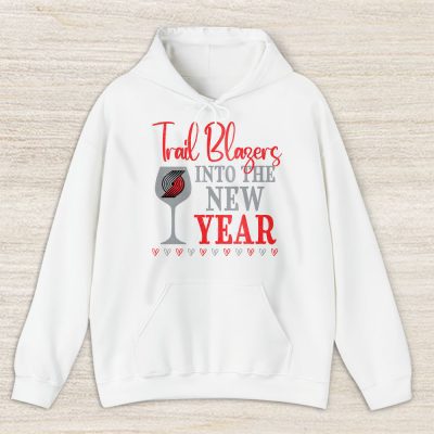 Portland Trail Blazers Happy New Year NBA Gift For Fan Cheers To A New Year Unisex Hoodie TAH24071