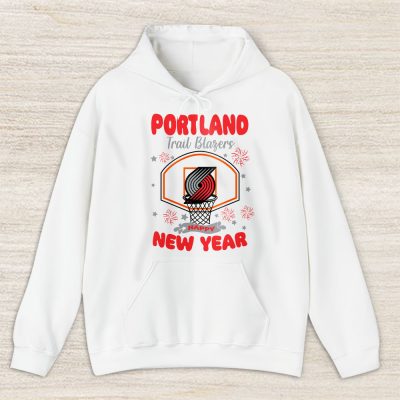 Portland Trail Blazers Happy New Year NBA Gift For Fan Unisex Hoodie TAH24075