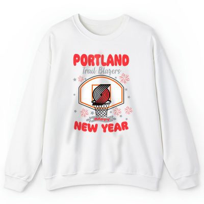 Portland Trail Blazers Happy New Year NBA Gift For Fan Unisex Sweatshirt TAS24075