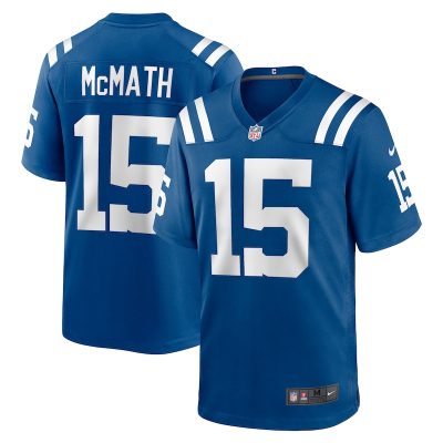 Racey McMath Indianapolis Colts Team Game Jersey - Royal