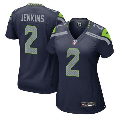 Rayshawn Jenkins Seattle Seahawks Women Team Game Jersey - College Navy