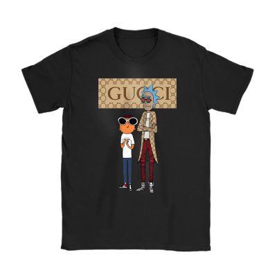 Rick And Morty Gucci Unisex T-Shirt Cotton Tee TAT23348