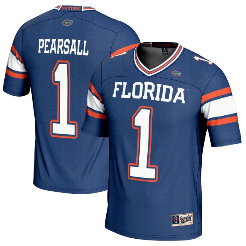 Ricky Pearsall Florida Gators GameDay Greats Youth NIL Player Football Jersey - Royal