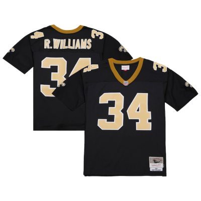 Ricky Williams New Orleans Saints 1999 Legacy Replica Jersey - Black