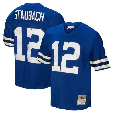 Roger Staubach Dallas Cowboys 1971 Legacy Retired Player Jersey - Navy