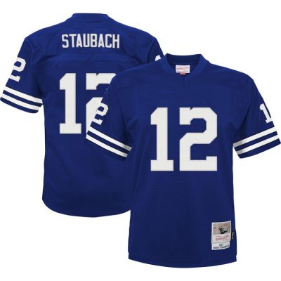 Roger Staubach Dallas Cowboys Youth Retired Player Legacy Jersey - Navy