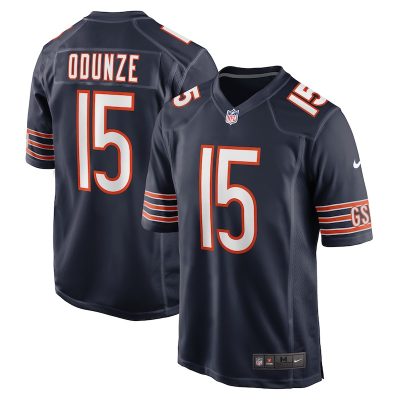 Rome Odunze Chicago Bears Player Game Jersey - Navy