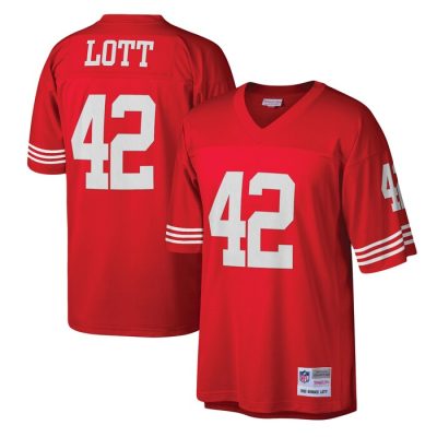 Ronnie Lott San Francisco 49ers Legacy Replica Jersey - Scarlet