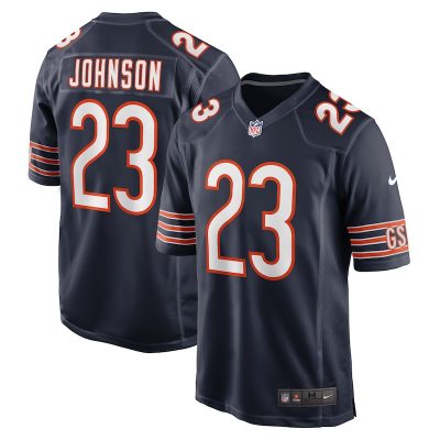 Roschon Johnson Chicago Bears Team Game Jersey - Navy