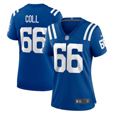 Ryan Coll Indianapolis Colts Women Game Jersey - Royal