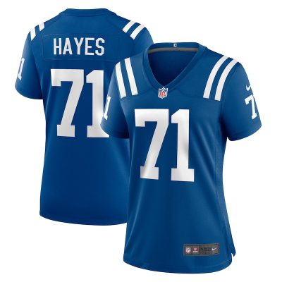 Ryan Hayes Indianapolis Colts Women Team Game Jersey - Royal