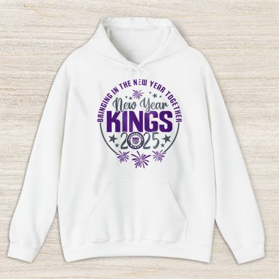 Sacramento Kings Happy New Year NBA Bringing In The New Year Together Unisex Hoodie TAH24084