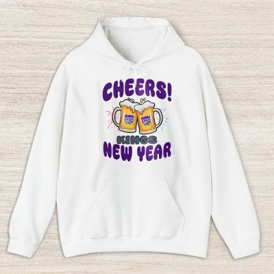 Sacramento Kings Happy New Year NBA Gift For Fan Hello 2025 Unisex Hoodie TAH24082