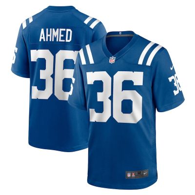 Salvon Ahmed Indianapolis Colts Team Game Jersey - Royal