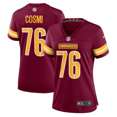 Sam Cosmi Washington Commanders Women Game Jersey - Burgundy