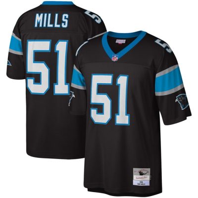 Sam Mills Carolina Panthers Legacy Replica Jersey - Black