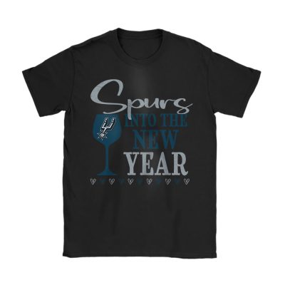 San Antonio Spurs Happy New Year NBA Gift For Fan Cheers To A New Year Unisex T-Shirt Cotton Tee TAT24089