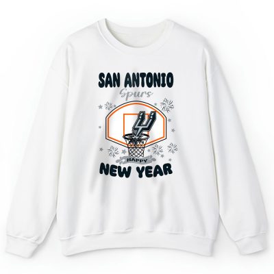 San Antonio Spurs Happy New Year NBA Gift For Fan Unisex Sweatshirt TAS24093