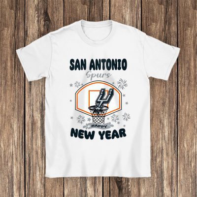 San Antonio Spurs Happy New Year NBA Gift For Fan Unisex T-Shirt Cotton Tee TAT24093