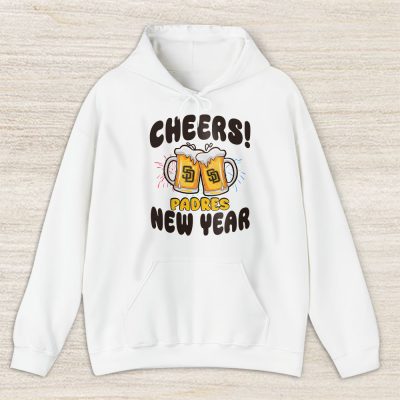 San Diego Padres Happy New Year MLB Gift For Fan Hello 2025 Unisex Hoodie TAH24094