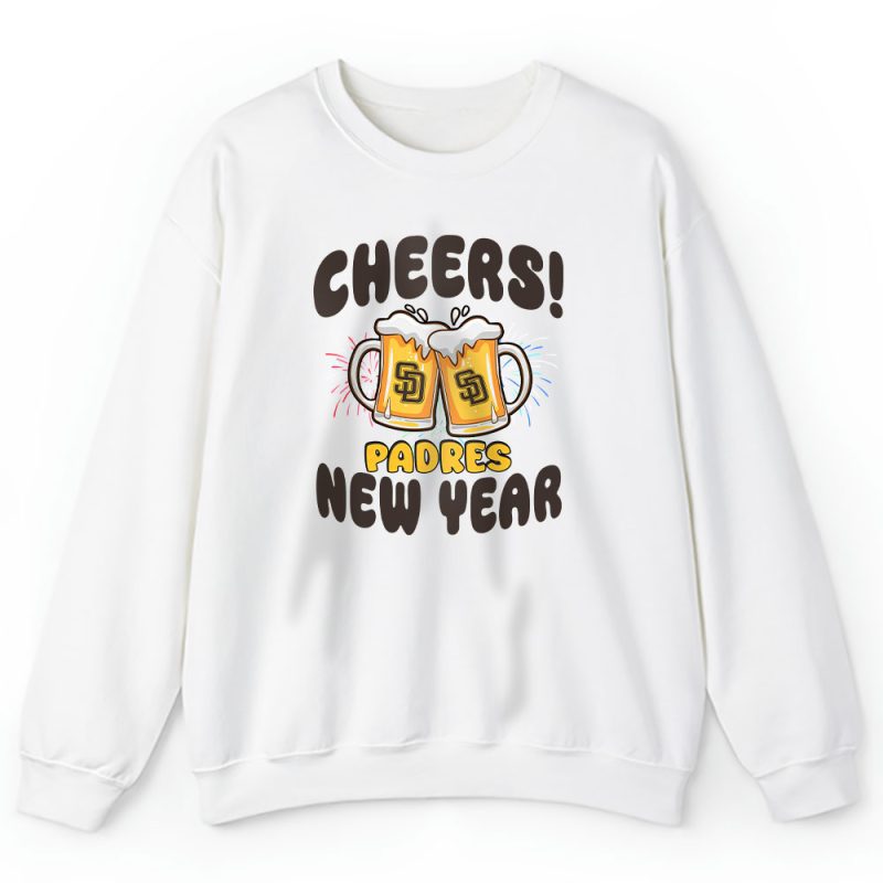 San Diego Padres Happy New Year MLB Gift For Fan Hello 2025 Unisex Sweatshirt TAS24094