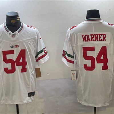 San Francisco 49ers #54 Fred Warner White F.U.S.E. Mexico Vapor Limited Football Stitched Jersey