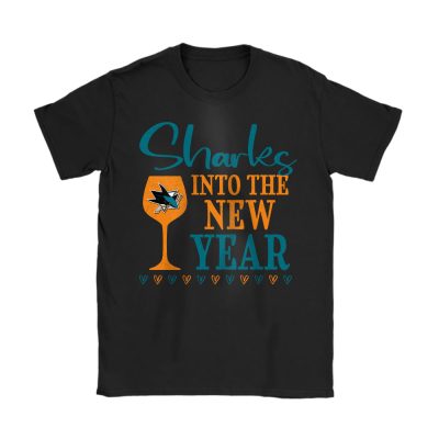 San Jose Sharks Happy New Year NHL Gift For Fan Cheers To A New Year Unisex T-Shirt Cotton Tee TAT24132