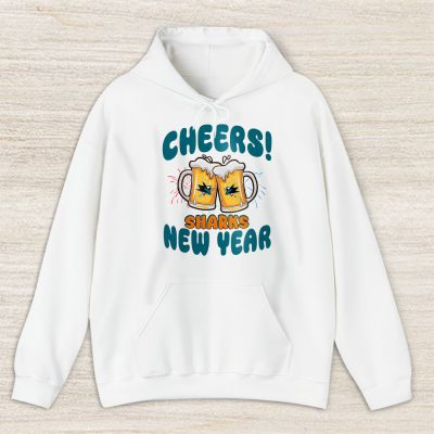 San Jose Sharks Happy New Year NHL Gift For Fan Hello 2025 Unisex Hoodie TAH24131