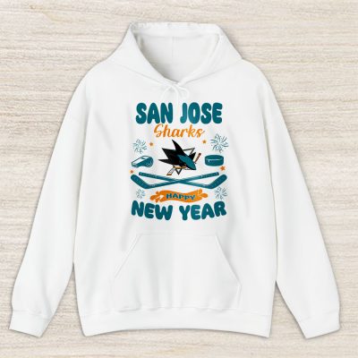 San Jose Sharks Happy New Year NHL Gift For Fan Unisex Hoodie TAH24136