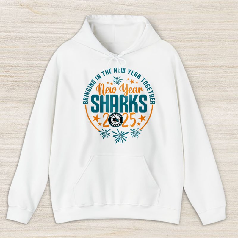 San Jose Sharks Howdy New Year NHL Bringing In The New Year Together Unisex Hoodie TAH24133