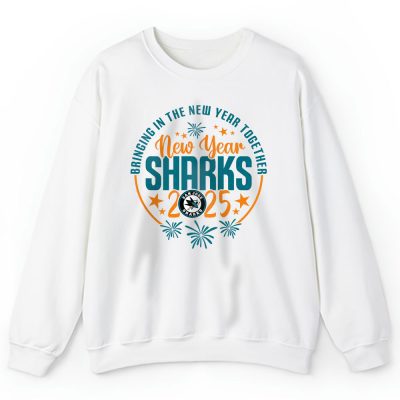 San Jose Sharks Howdy New Year NHL Bringing In The New Year Together Unisex Sweatshirt TAS24133