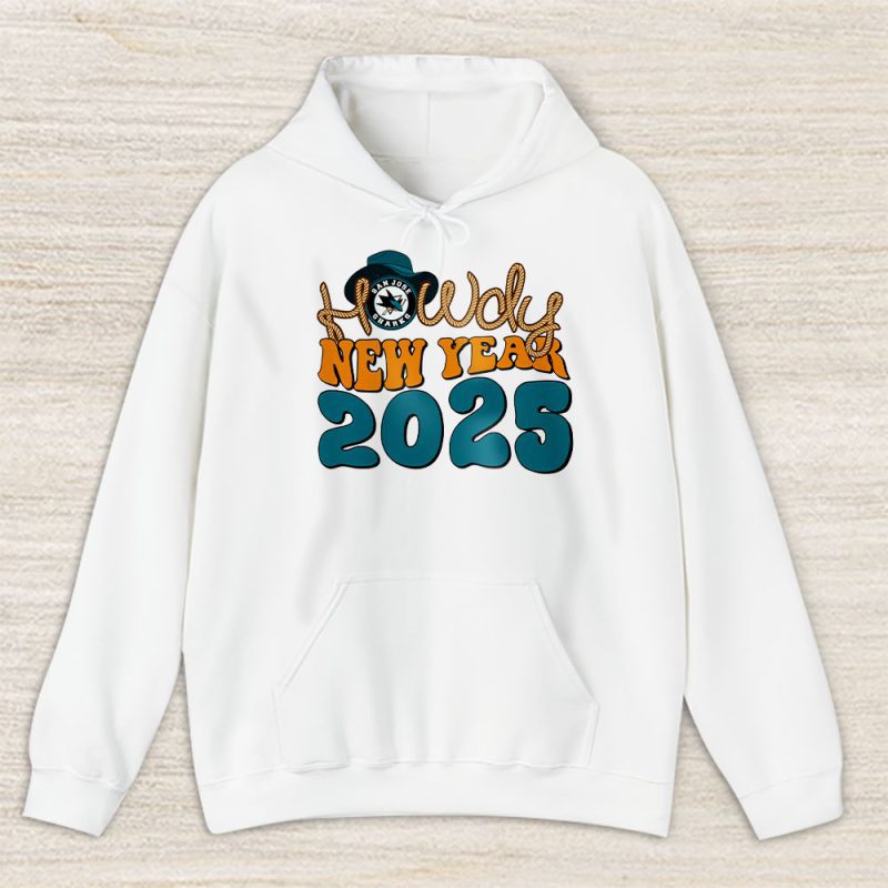 San Jose Sharks Howdy New Year NHL Gift For Fan Unisex Hoodie TAH24135