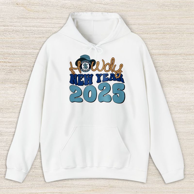 Seattle Kraken Howdy New Year NHL Gift For Fan Unisex Hoodie TAH24116