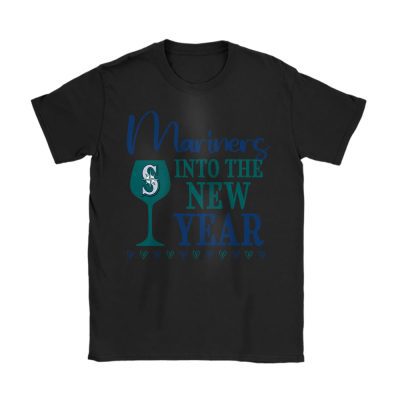 Seattle Mariners Happy New Year MLB Gift For Fan Cheers To A New Year Unisex T-Shirt Cotton Tee TAT24108