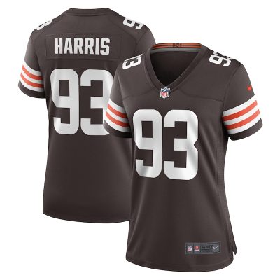 Shelby Harris Cleveland Browns Women Team Game Jersey - Brown