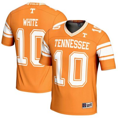 Squirrel White Tennessee Volunteers GameDay Greats NIL Player Football Jersey - Tennessee Orange