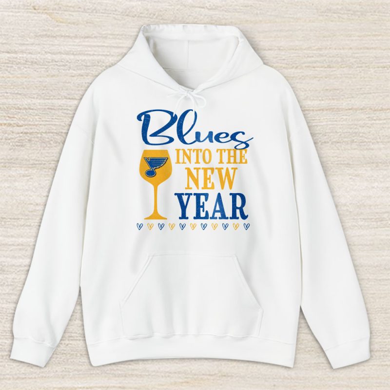 St. Louis Blues Happy New Year NHL Gift For Fan Cheers To A New Year Unisex Hoodie TAH24143