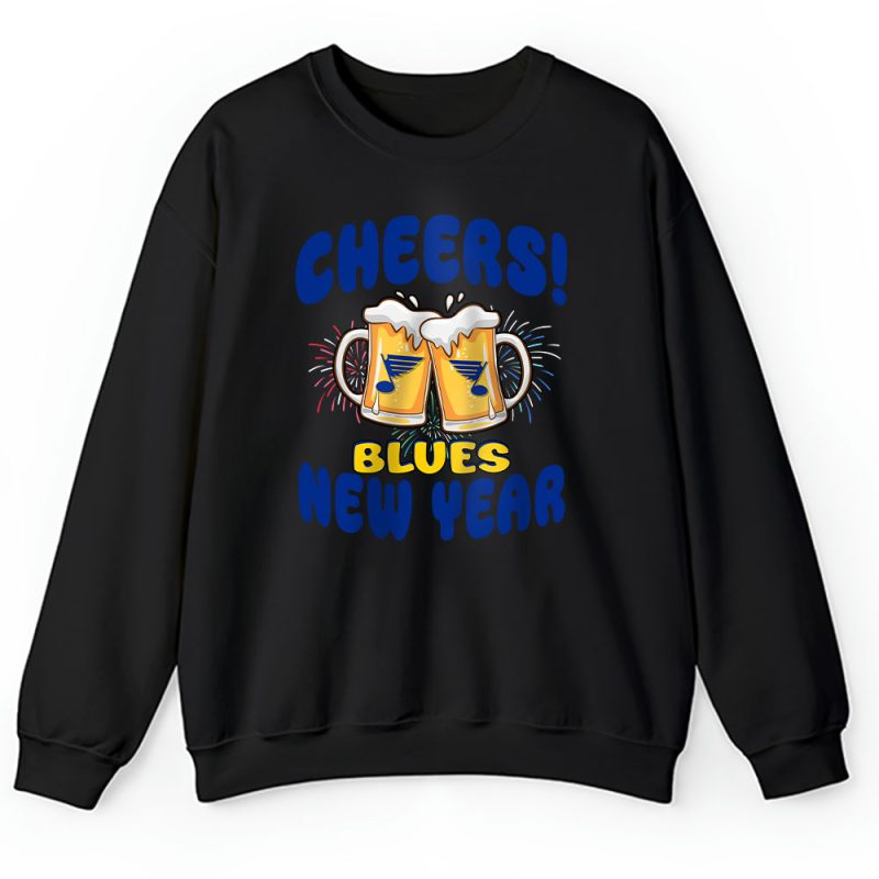 St. Louis Blues Happy New Year NHL Gift For Fan Hello 2025 Unisex Sweatshirt TAS24142