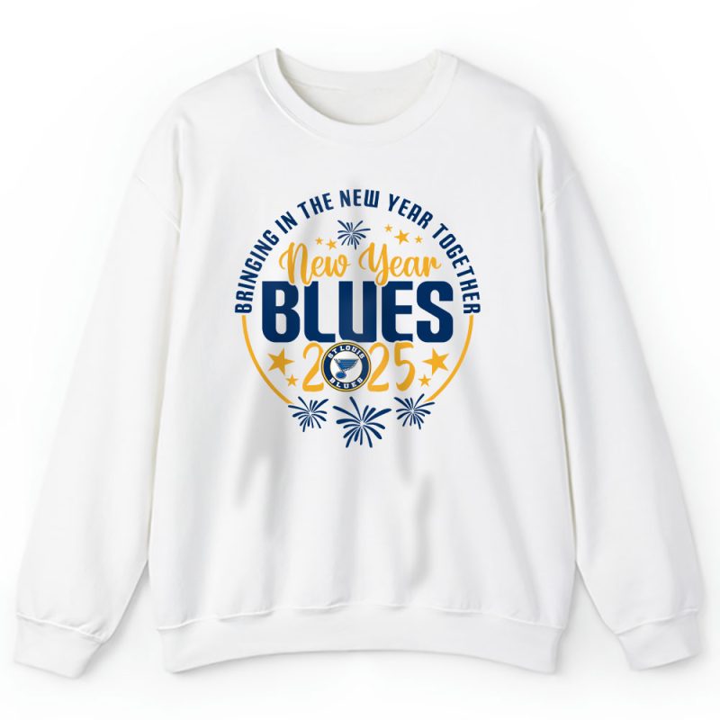 St. Louis Blues Howdy New Year NHL Bringing In The New Year Together Unisex Sweatshirt TAS24144