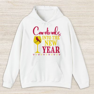 St. Louis Cardinals Happy New Year MLB Gift For Fan Cheers To A New Year Unisex Hoodie TAH24138