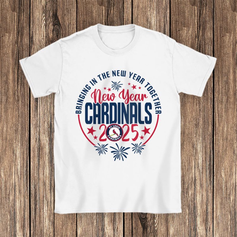 St. Louis Cardinals Howdy New Year MLB Bringing In The New Year Together Unisex T-Shirt Cotton Tee TAT24139