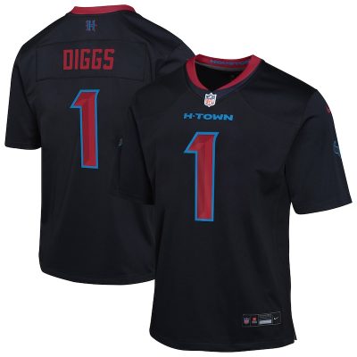 Stefon Diggs Houston Texans Youth Alternate Player Game Jersey - Navy