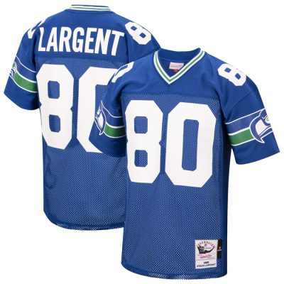 Steve Largent Seattle Seahawks 1985 Throwback Retired Player Jersey - Royal