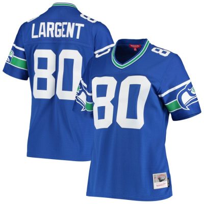 Steve Largent Seattle Seahawks Women's 1985 Legacy Replica Jersey - Royal