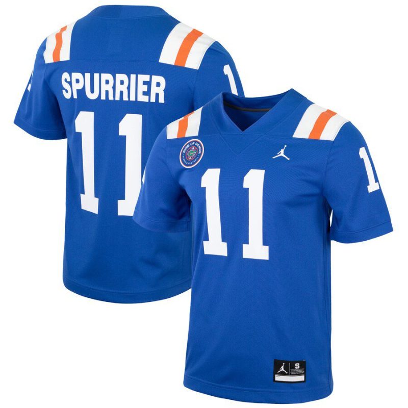 Steve Spurrier Florida Gators Jordan Brand Alternate Ring of Honor Replica Jersey - Royal