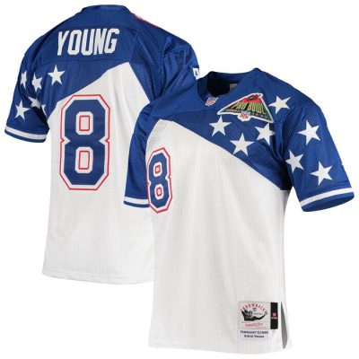 Steve Young NFC 1994 Pro Bowl Jersey - White/Blue