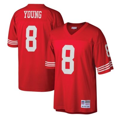 Steve Young San Francisco 49ers Legacy Replica Jersey - Scarlet